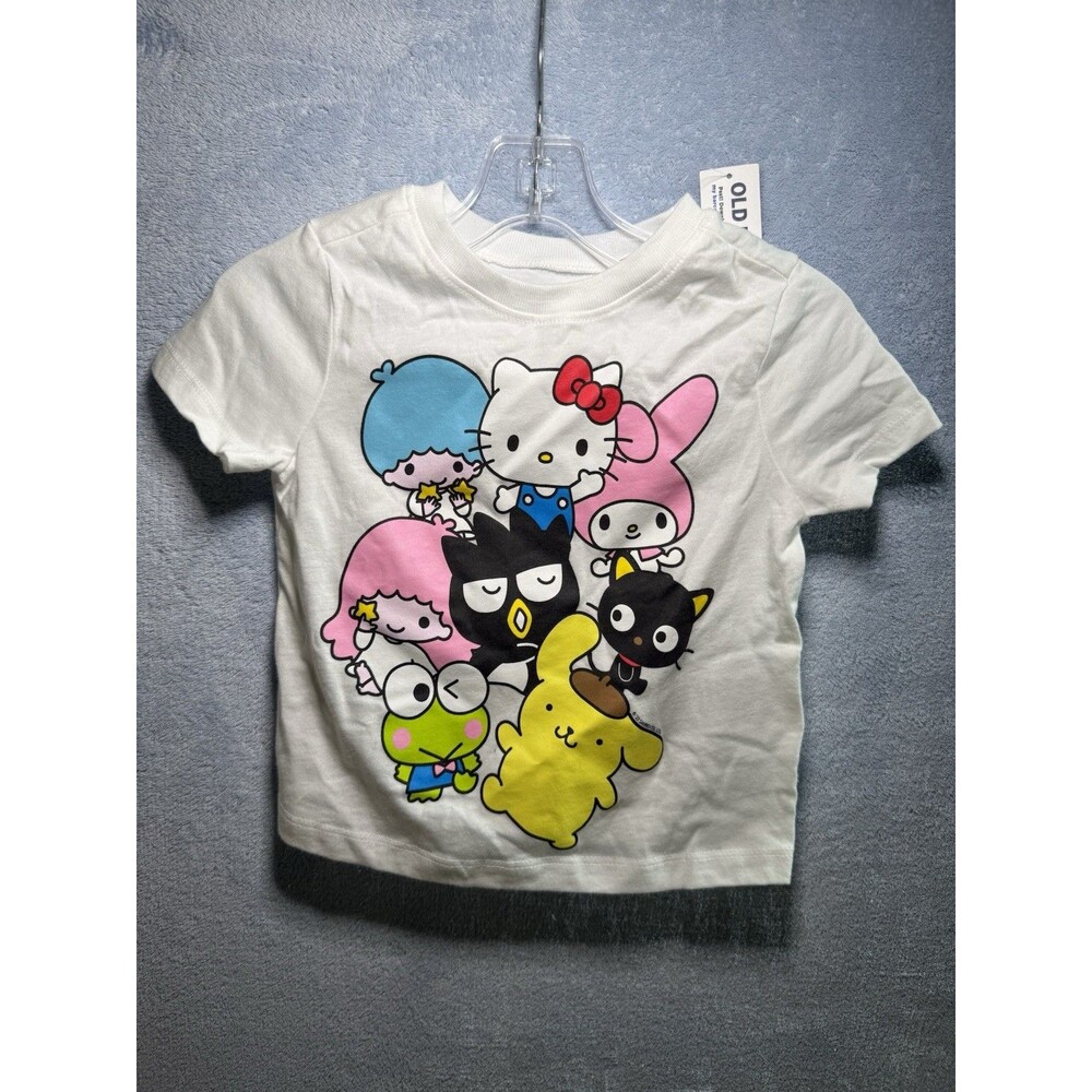 Old Navy Sanrio Hello Kitty Friends Keroppi, Purin, Graphic Tee 12-18 Mos—NWT